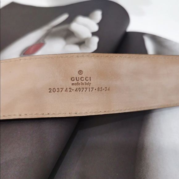 Gucci belt size85/34 - Picture 4 of 4
